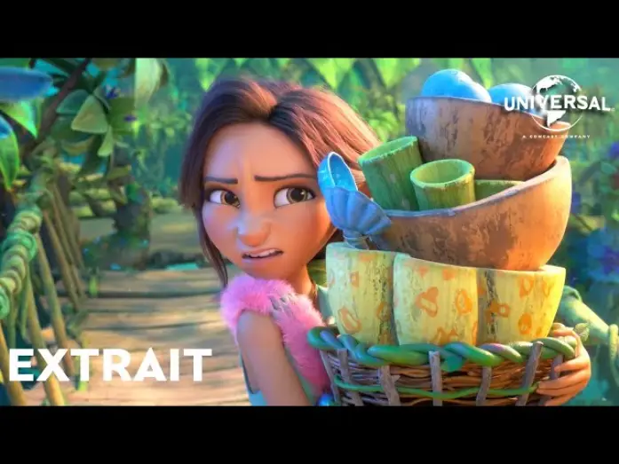 Відео до фільму Сімейка Крудсів: Нова ера — Les Croods 2 : Une Nouvelle Ère - Extrait "Corvées matinales" VF [Au cinéma le 7 juillet]