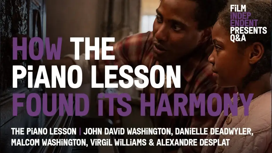 Відео до фільму Урок фортепіано | How Brothers Malcolm & John David Washington Hit the Right Notes in &lsquo;The Piano Lesson&rsquo;