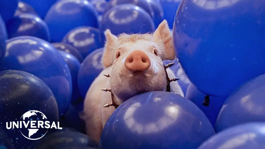 Відео до фільму Бейб: Поросятко у місті | The Big Blue Balloon Escape