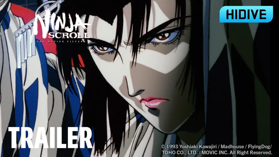 Відео до фільму Манускрипт ніндзя | Ninja Scroll | 4k Restoration Trailer | Coming to Theaters Oct 2026