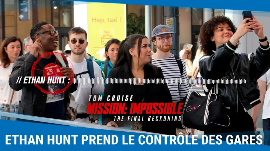 Відео до фільму Місія неможлива 8 | Mission: Impossible - The Final Reckoning prend le contr&ocirc;le des gares