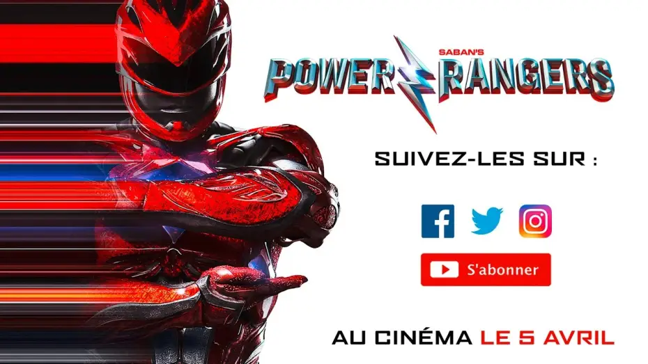 Відео до фільму Могутні рейнджери — POWER RANGERS - Teaser VF