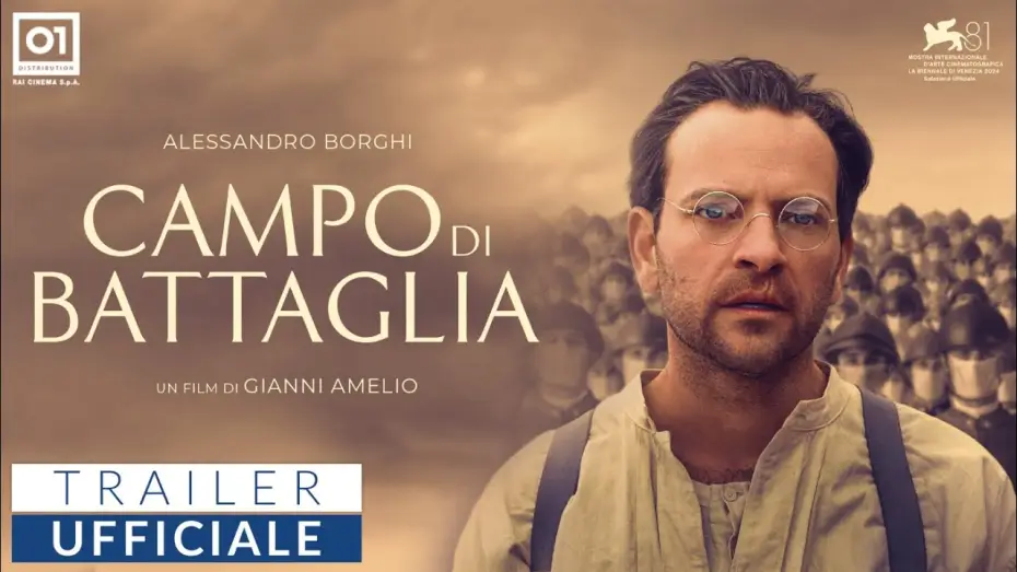 Відео до фільму Campo di battaglia | CAMPO DI BATTAGLIA di Gianni Amelio (2024) - Trailer Ufficiale HD