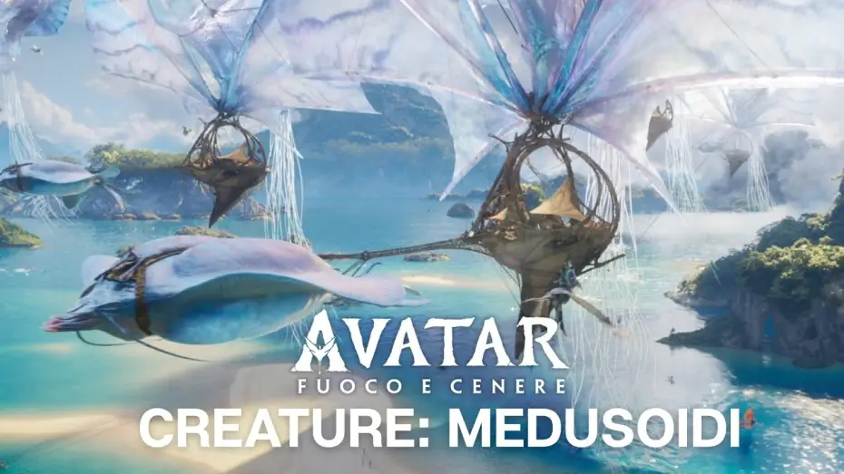 Відео до фільму Аватар 3 | Avatar: Fuoco e Cenere | Dietro Le Quinte | Medusoidi