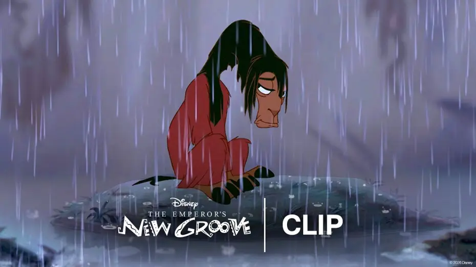 Відео до фільму Пригоди імператора — Kuzco Wallowing in the Rain - Official Clip