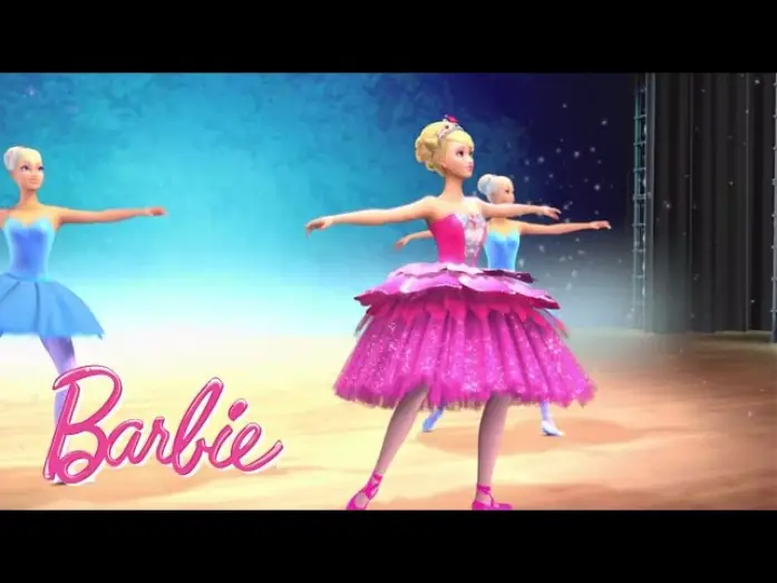Відео до фільму Барбі: Балерина в рожевих пуантах | Espa&ntilde;a: Promoci&oacute;n de las lecciones de baile de La bailarina m&aacute;gica | @BarbieenCastellano