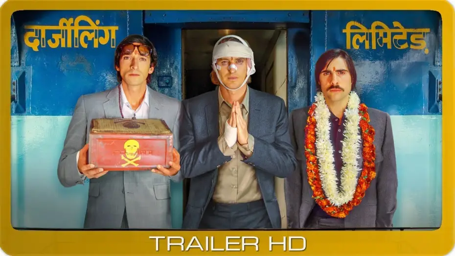 Відео до фільму Поїзд до Дарджилінґа | Darjeeling Limited ≣ 2007 ≣ Trailer ≣ Remastered ≣ German | Deutsch