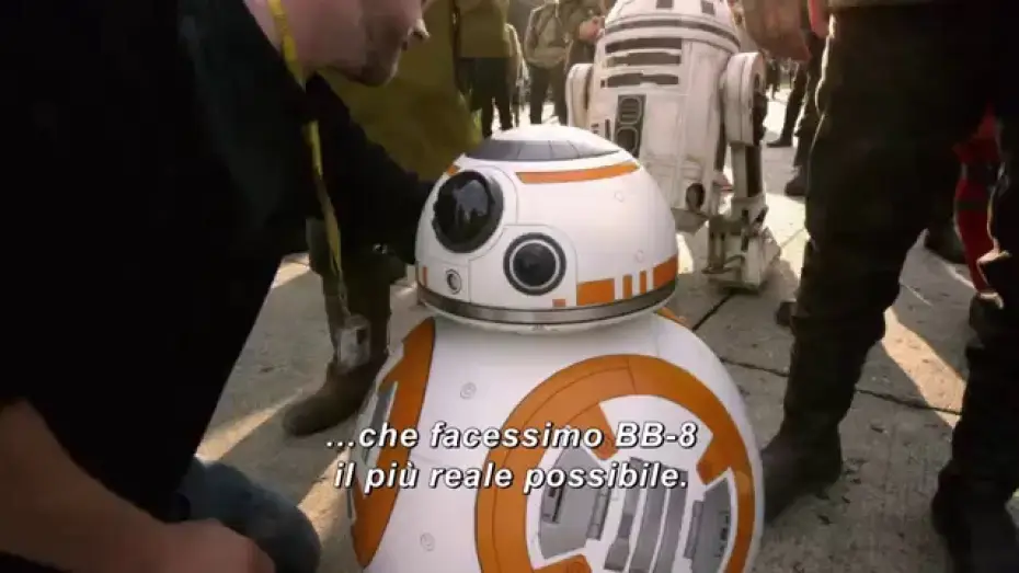 Відео до фільму Зоряні війни: Епізод 7 &mdash; Пробудження сили | Star Wars: Il Risveglio della Forza - BB-8 - Pod dal film | HD