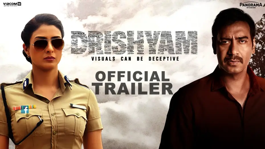Відео до фільму दृश्यम् — Drishyam - Official Trailer | Starring Ajay Devgn, Tabu & Shriya Saran