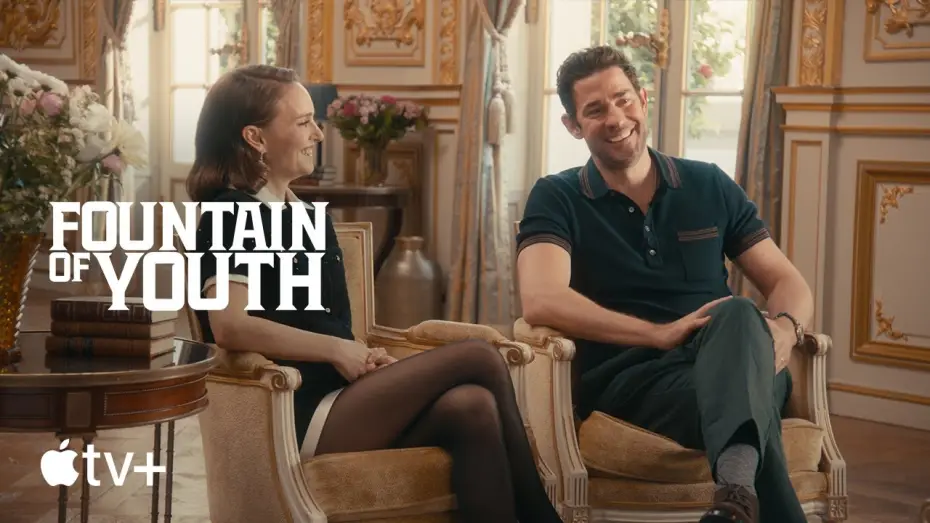 Відео до фільму Джерело вічної молодості | Natalie Portman and John Krasinski Speak French