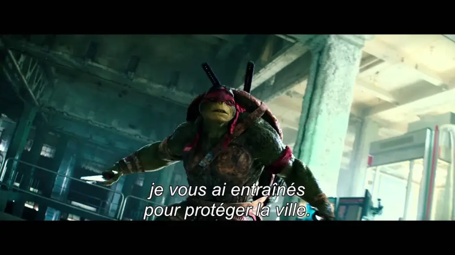Відео до фільму Підлітки-мутанти. Черепашки-ніндзя | NINJA TURTLES - Les M&eacute;chants