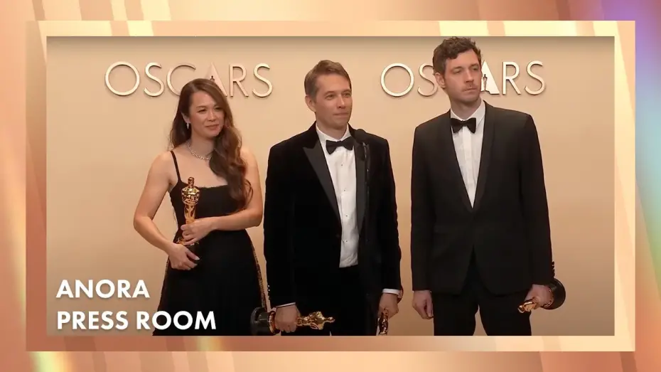 Відео до фільму Anora | 'Anora' Best Picture, Best Original Screenplay, Best Director Press Room Speech | 97th Oscars (2025)