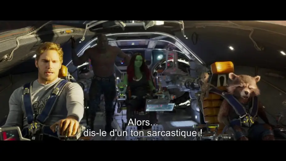 Відео до фільму Вартові галактики 2 | Les Gardiens de la Galaxie Vol. 2 - Extrait : Course poursuite