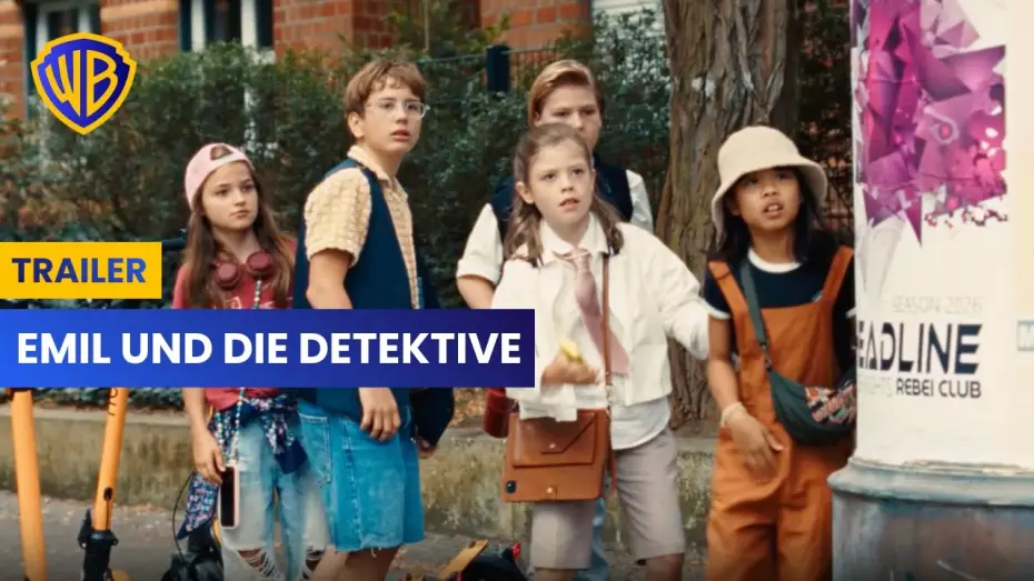 Відео до фільму Emil und die Detektive | EMIL UND DIE DETEKTIVE &ndash; Trailer Deutsch German (2026)