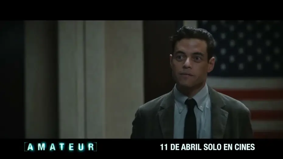 Відео до фільму Аматор | Anuncio: 'Tensa e impredecible'