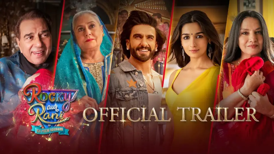 Відео до фільму रॉकी और रानी की प्रेम कहानी | #RockyAurRaniKiiPremKahaani - OFFICIAL TRAILER | Dharmendra, Jaya, Shabana, Ranveer, Alia | Karan