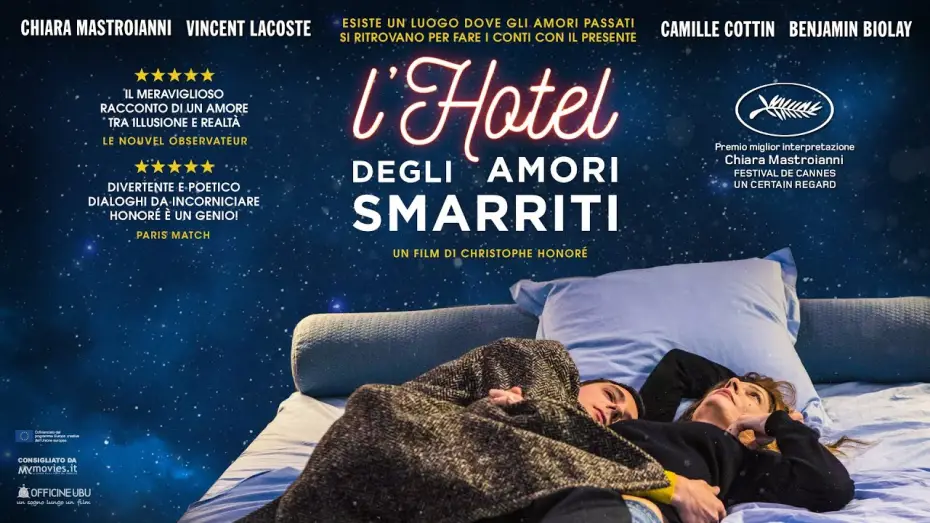 Відео до фільму Однієї чарівної ночі — L'HOTEL DEGLI AMORI SMARRITI - Trailer ufficiale - dal 20 febbraio al cinema