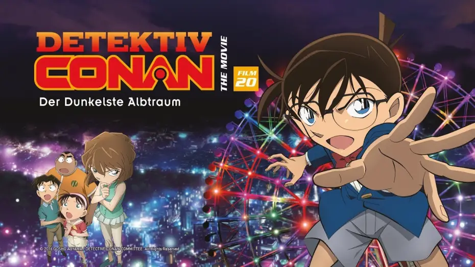 Відео до фільму 名探偵コナン 純黒の悪夢（ナイトメア） — Detektiv Conan - 20. Film: Der dunkelste Albtraum (Trailer)