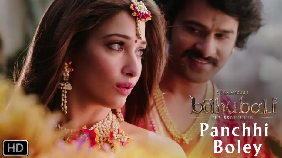 Відео до фільму Бахубалі: Початок — Panchhi Bole | Romantic Song | Baahubali - The Beginning | Prabhas, Tamannaah
