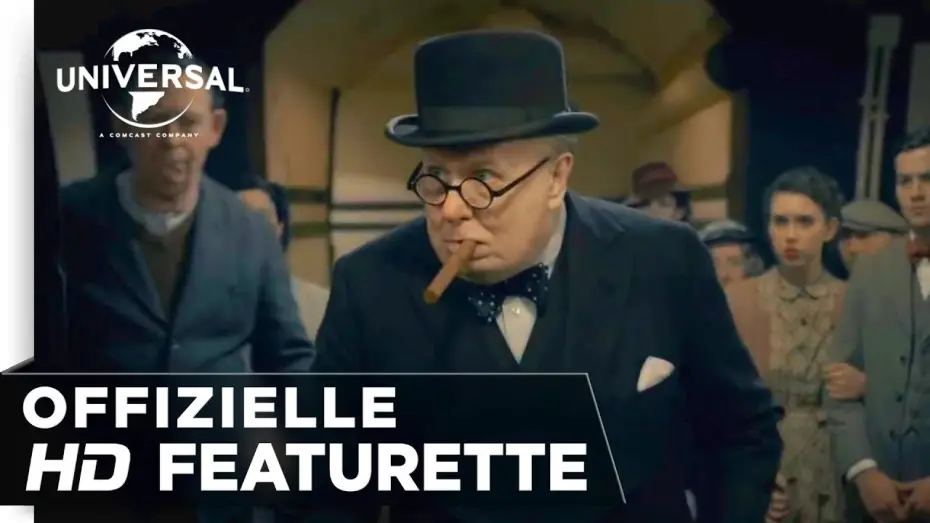 Відео до фільму Темні часи | Die dunkelste Stunde - Featurette "Man behind Legend" deutsch/german HD