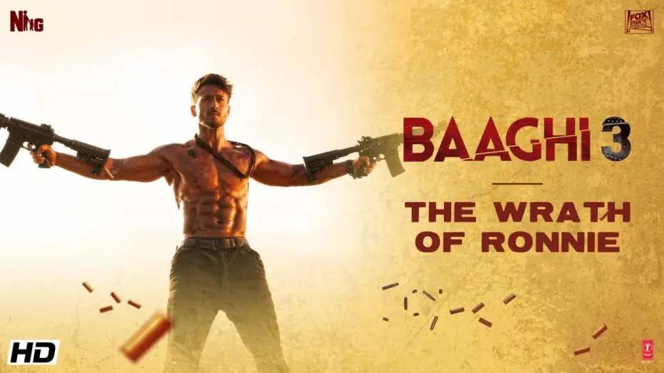 Відео до фільму बाघी ३ | The Wrath Of RONNIE  | Tiger Shroff | Shraddha | Riteish | Sajid Nadiadwala | Ahmed Khan | 6th March