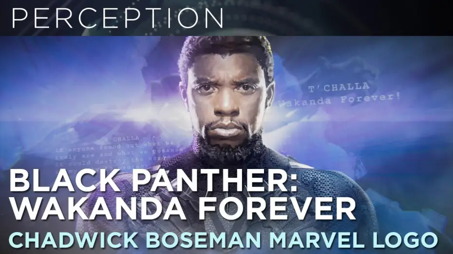 Відео до фільму Чорна пантера: Ваканда назавжди | Chadwick Boseman Opening Marvel Logo Animation