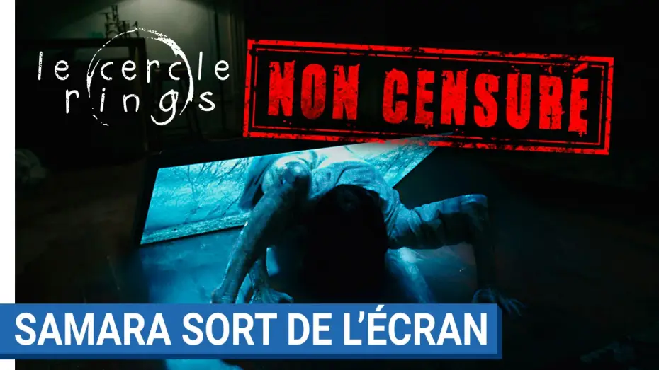 Відео до фільму Дзвінки | LE CERCLE - RINGS - Samara sort de l'&eacute;cran (version non censur&eacute;e)