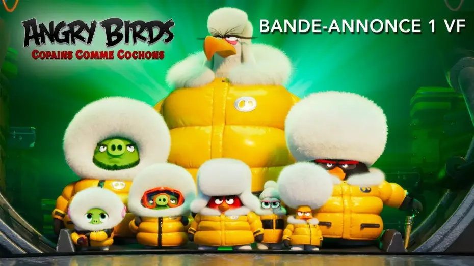 Відео до фільму Angry Birds у кіно 2 | Angry Birds : Copains Comme Cochons - Bande Annonce [VF]