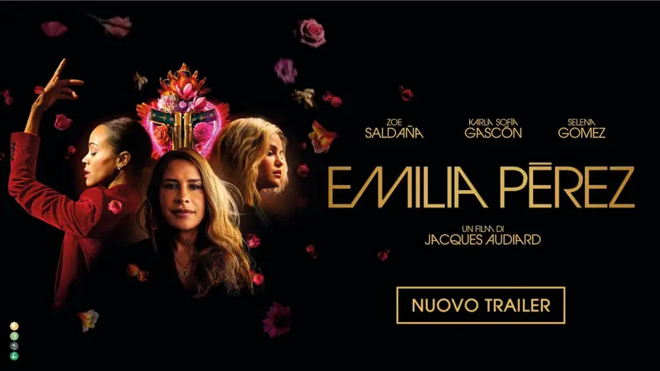 Відео до фільму Емілія Перес | Emilia P&eacute;rez di Jacques Audiard con Karla Sof&iacute;a Gascon, Zoe Salda&ntilde;a, Selena Gomez | Nuovo Trailer HD