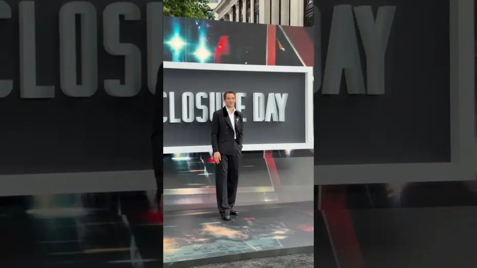 Відео до фільму День істини | One man, with a shared truth. Josh O'Connor is ready for Disclosure Day in London.