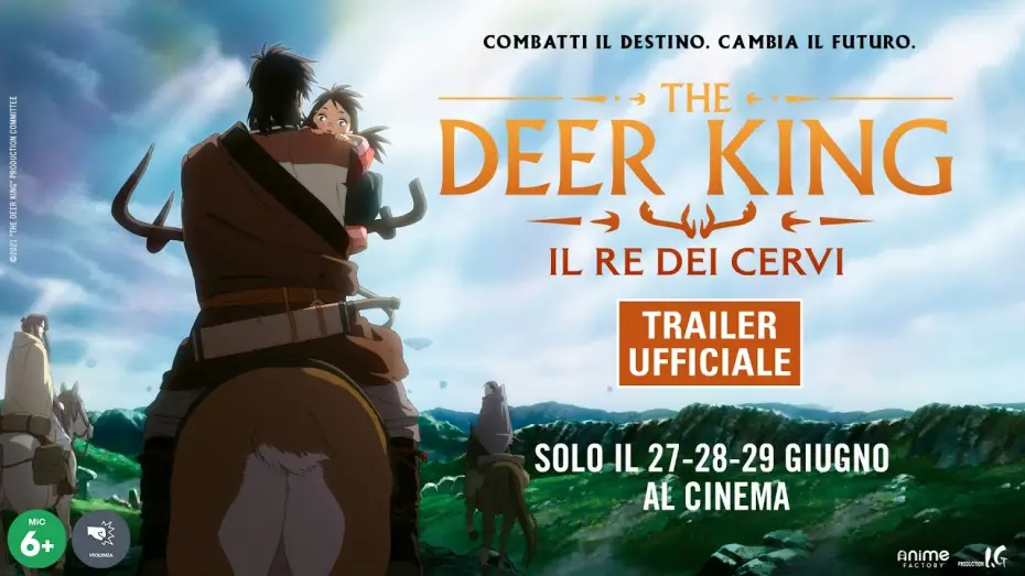 Відео до фільму Король оленів — The Deer King - Il Re dei Cervi - Trailer Italiano Ufficiale