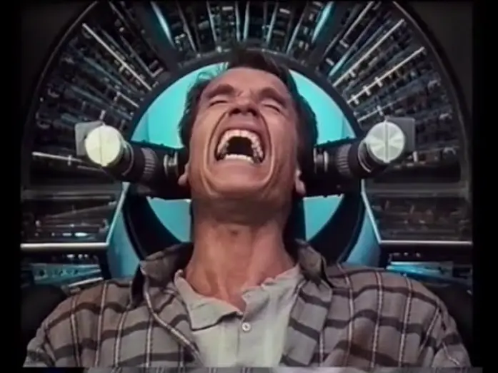 Відео до фільму Згадати все | Arnold Schwarzenegger in TOTAL RECALL - Trailer (1990, German)