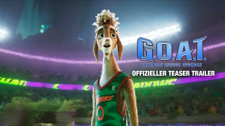 Відео до фільму Цап-забивайло | G.O.A.T. - Bock auf gro&szlig;e Spr&uuml;nge &ndash; Offizieller Teaser Trailer (Kinostart: 19.2.2026)
