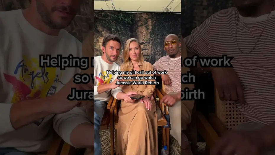 Відео до фільму Світ Юрського періоду: Відродження | We will be calling in sick (watching Jurassic World Rebirth in theaters) on Wednesday.