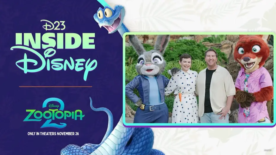 Відео до фільму Зоотрополіс 2 | D23 Inside Disney - Zootopia 2