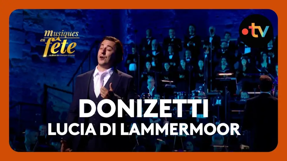 Відео до фільму Musiques en f&ecirc;te des Chor&eacute;gies d'Orange | Donizetti - Lucia di Lammermoor, "Dalle stanze ove Lucia" avec Mark Kurmanbayev