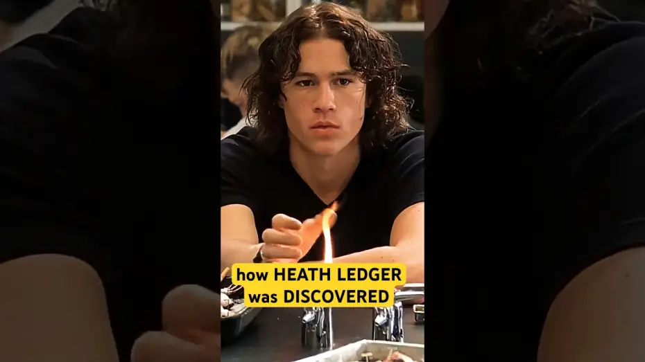 Відео до фільму 10 причин моєї ненависті — How Heath Ledger Was Discovered for '10 Things I Hate About You'