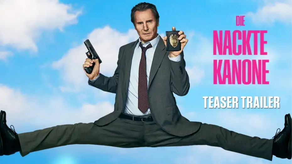 Відео до фільму Голий пістолет | DIE NACKTE KANONE | Offizieller Teaser Trailer deutsch (2025) -  Liam Neeson, Pamela Anderson