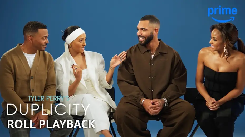 Відео до фільму Дублікат | The Cast Reacts to Scenes From Tyler Perry's Duplicity - Roll Playback