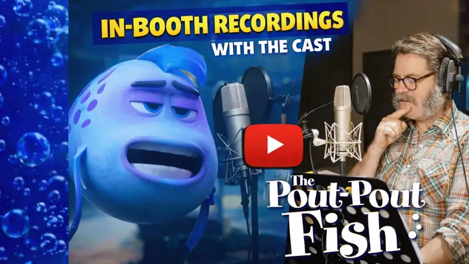 Відео до фільму The Pout-Pout Fish | Voice Acting & Animation