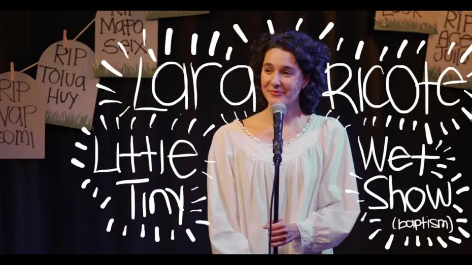 Відео до фільму Lara Ricote: Little Tiny Wet Show (baptism) — Lara Ricote | Little Tiny Wet Show (baptism) | (Full Comedy Special)