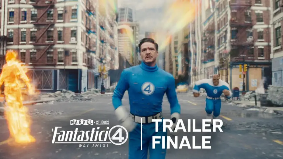 Відео до фільму Фантастична четвірка | I Fantastici Quattro: Gli Inizi | Trailer Finale | Dal 23 Luglio al Cinema