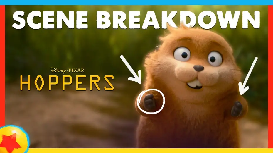 Відео до фільму Стрибунці | 'Hoppers' Filmmakers Break Down the Mabel, Loaf, Ellen bear attack scene | Pixar's Set the Scene