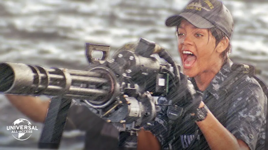 Відео до фільму Морський бій | Rihanna Battles An Intergalactic Threat - Extended Preview