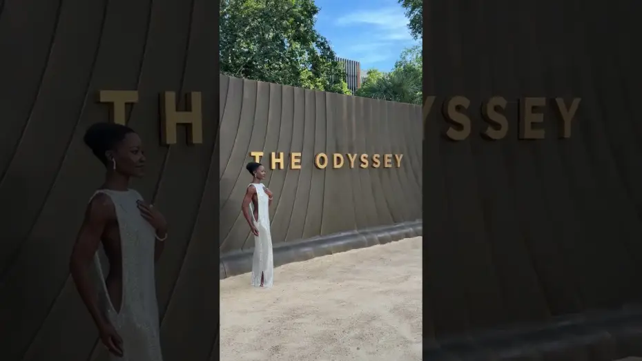 Відео до фільму Одіссея — The incredible Lupita Nyong'o arrives at the World Premiere of The Odyssey.