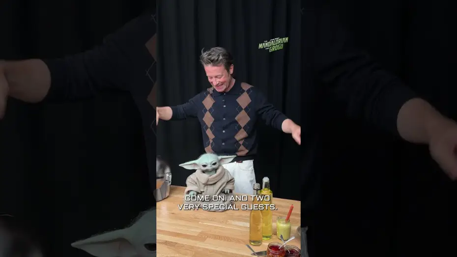 Відео до фільму Мандалорець і Ґроґу | Something exciting is coming&hellip; Jamie Oliver
