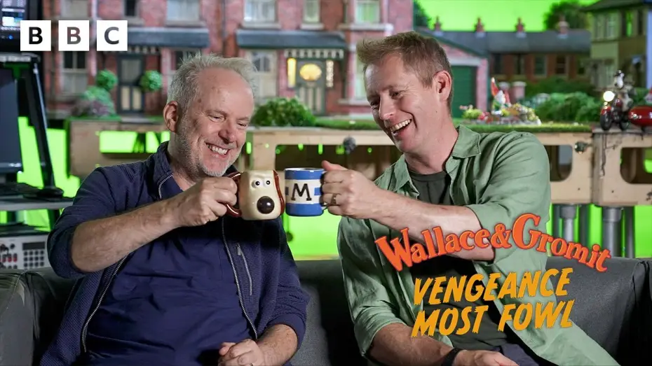 Відео до фільму Воллес і Ґроміт: Перната відплата | Behind the scenes of Wallace & Gromit: Vengeance Most Fowl