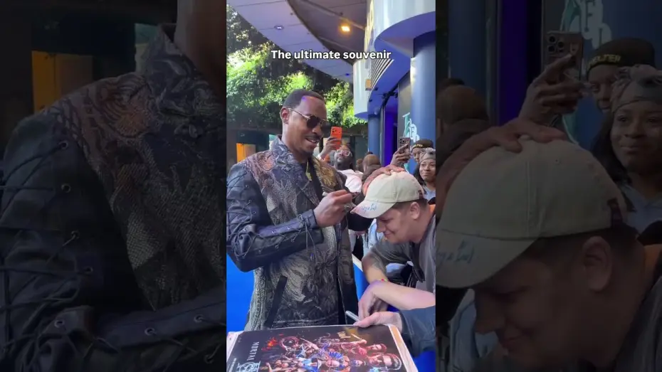 Відео до фільму Мортал Комбат ІІ — The hype for MORTAL KOMBAT II is real as fans meet Mehcad Brooks in London