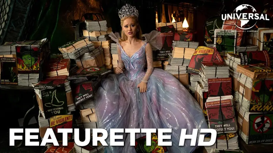 Відео до фільму Wicked: Чародійка. Частина 2 | Featurette - El estilo de Glinda [VOSE]