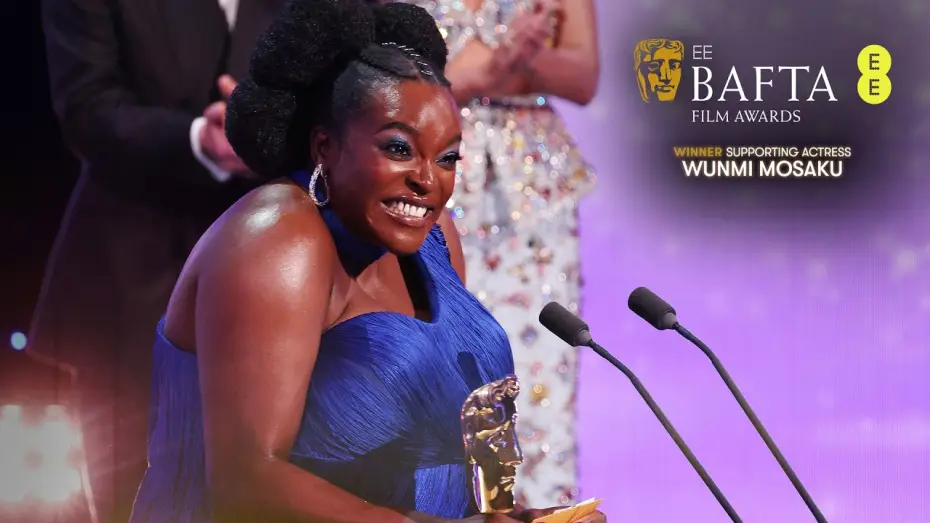 Відео до фільму Грішники | Wunmi Mosaku Wins the Supporting Actress BAFTA for Sinners | EE BAFTA Film Awards 2026